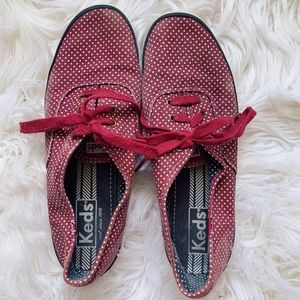 Red Polka Dot Keds